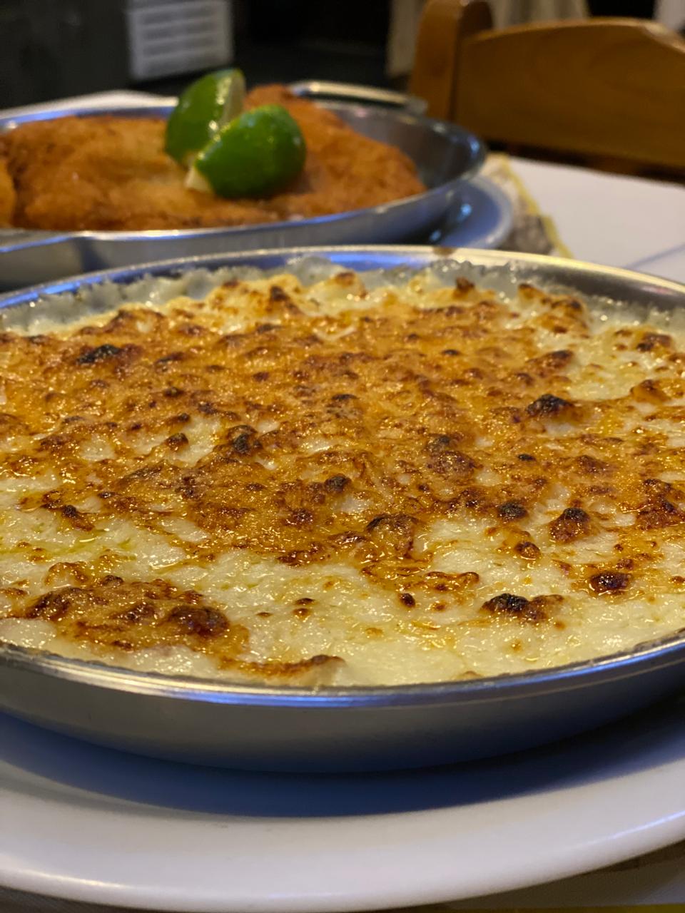 Massa gratinada
